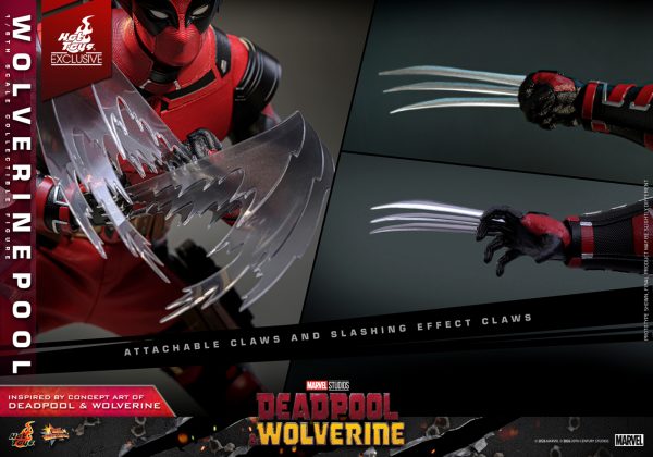 Wolverinepool joins Hot Toys' Deadpool & Wolverine collection with